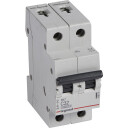 Legrand 6 stk RX³ MCB automatsikring C63 2P 2M 6kA