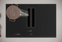 Silverline 80cm IM 7111 FLOW IN PRO Platetopp med Ventilator og 9-trinns Betjening