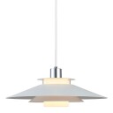 Halo Design Rivoli Pendel Hvit Krom Ø40 cm