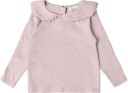 Mango Cotton Baby Collar T Shirt   PINK   98