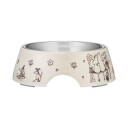 Mummi Pets Matskål Beige Medium