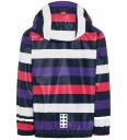 LEGO® Wear Regnjakke PU Jamaica 102 Lilla/Hvit/Fuchsiastri LEGO® Wear 9 år 134 Regnjakke
