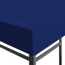vidaXL Toppduk til paviljong 310 g/m² 3x3 m blå