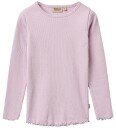 Wheat Genser Rib Ida Lavender Wheat 4 år 104 Genser Lilla