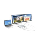 J5create Dual HDMI Adapter 4K USB 3.0 Type-A Sølv