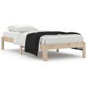 vidaXL Sengeramme heltre furu 90x200 cm