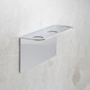 Beslag Design Base Trippel Såpepumpeholder Krom