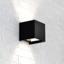 MCJ Zuza 2 vegglampe svart metall fire vinger 10 cm G9
