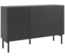 Takayo Kommode 140 cm   Svart