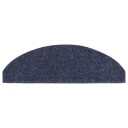 vidaXL Selvklebende trappematter nålestempel 15 stk 65x21x4 cm blå