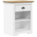  Nattbord BODO brun 53x38,5x67 cm heltre furu