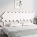 vidaXL Sengegavl hvit 178x3x80,5 cm heltre furu