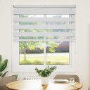  Sebragardin hvit 135x150 cm stoff bredde 130,9 polyester