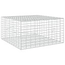 vidaXL Gabion med 3,5 mm tråd og 5x10 cm mesh 100x100x50 cm