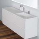 Copenhagen Bath Romsø møbelservant 1600x450 mm, høyre, Hvit Matt
