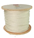 Tau Polyester - Hvit - 6 mm - 320m - Spole