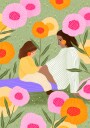 Gentle Day In Flowers Plakat / 30x40