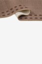 KM Home   Gummiert teppe Brick   Beige
