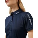 J . Lindeberg Tour Tech Golf Polo Dame Jl Navy L