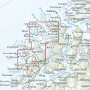 Calazo förlag Høyfjellskart Senja: Keipen, Tredjefjellet & Kvænan 1:25.000 OneSize, NoColour