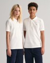 Teens piquéskjorte med logo WHITE 146/152