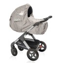 Regntrekk Med Skjerm Tinkafu Magic Print Beige