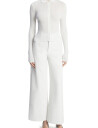 Bardot Marlowe Pu Wide Leg Pant - White - 34