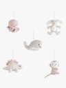BabyS Only Musikkuro Animals Old Pink/Warm Linen
