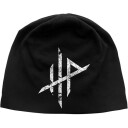 High Parasite High Parasite Unisex Beanie Hat: Logo JD Print Black