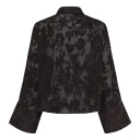 My Essential Wardrobe Mwenya Boxy Shirt   CHOCOLATE PLUM BURN OUT   36