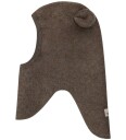 Huttelihut Brown Melange Elefantlue Ears Ull Fleece 48/0-12 mdr