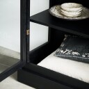 Lindebjerg Design N1 Vitrineskap Mørk Eik