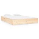 vidaXL Sengeramme heltre 120x190 cm 4FT Small Double