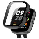 Beskyttelsesveske med skjermbeskytter til Redmi Watch 3 Svart