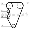 Registerrem CONTITECH CT974