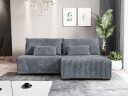 Lorynn 3 seters sovesofa med divan   grå
