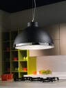 Eglo Debed Taklampe Sort