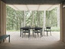 Linear Bord Stål 75x200 cm Antrasitt