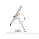 Belkin BoostCharge Pro 3-i-1 Qi2 15W Trådløs Lader Hvit