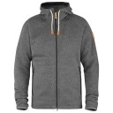 Fjellreven Men's Övik Fleece Hoodie Grå L Man