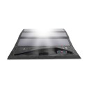 SBS 21W Vikbar Solcellelader for Mobil med 2x USB - Svart