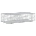 vidaXL Gabion med 3,5 mm Tråd og 5x5 cm Nett 200x100x50 cm