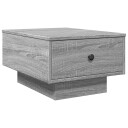  Salongbord grå sonoma 60x45x31 cm konstruert tre 848085