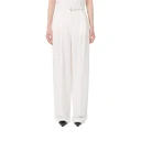 Max Mara Studio Dame Bukser Hvit L,