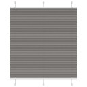  plisségardin antrasitt 115x100cm Stoff Bredde 114,4cm Polyester