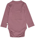 Hummel Body L/æ hmlMulle Rose Brown 2 år 92 Langermet Body Rosa