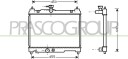 PRASCO TY320R001 Radiator motorkjøling