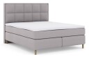 Select No 3 Komplett Sengepakke 180x200 Medium Lysegrå/Kobberben