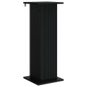vidaXL Planteholder Svart 30,5 x 30 x 80,5 cm Konstruert tre