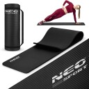 Tykk Treningsmatte 183 x 60 cm Neo Sport   Svart 192300